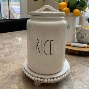 RICE Rae Dunn Canister.